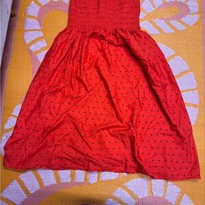 Red Polka Dot Kids Dress